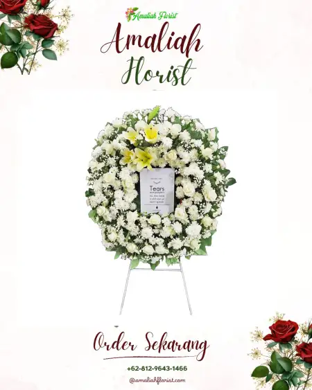 Krans Bunga Duka Pesaren